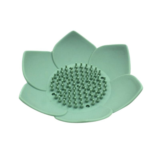 Seifenschale Lotusblüte mit Massagenoppen