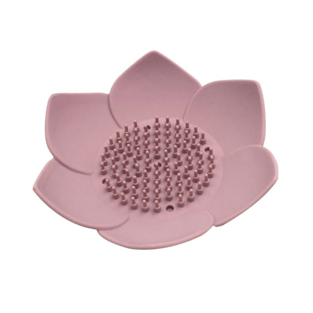 Seifenschale Lotusblüte mit Massagenoppen