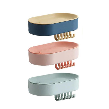 Seifenablage für Wand mit Haken