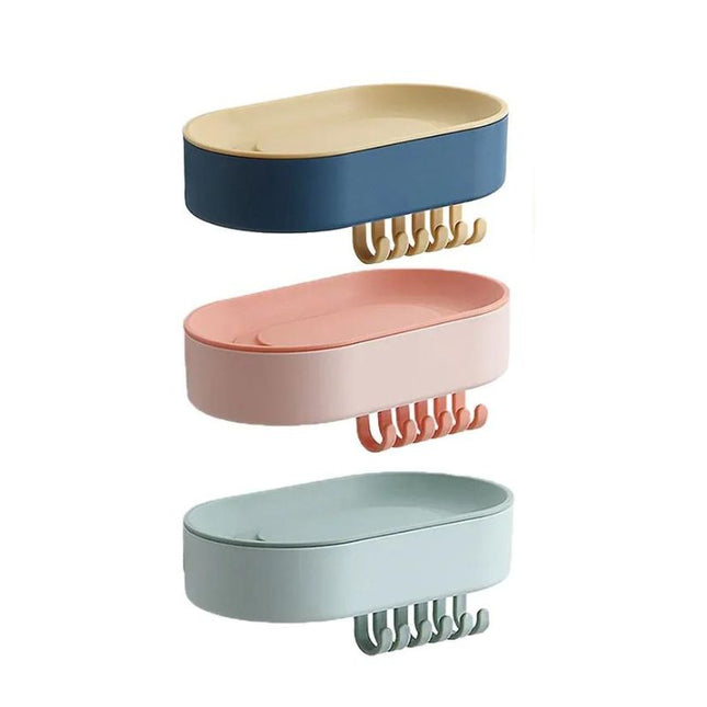 Seifenablage für Wand mit Haken