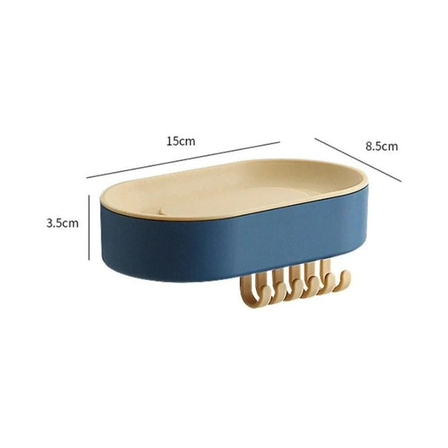Seifenablage für Wand mit Haken
