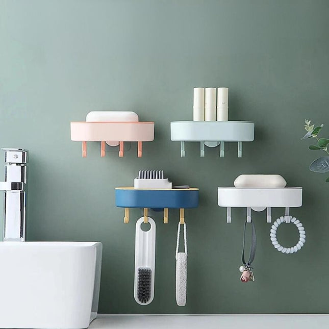 Seifenablage für Wand mit Haken