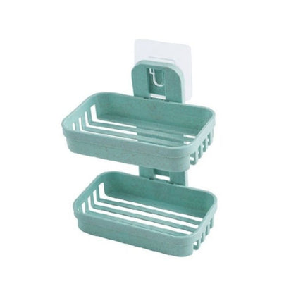 Doppel-Seifenhalter für Wand ohne Bohren