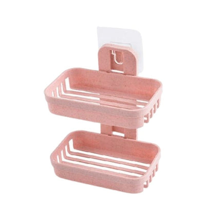 Doppel-Seifenhalter für Wand ohne Bohren