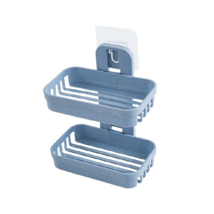 Doppel-Seifenhalter für Wand ohne Bohren