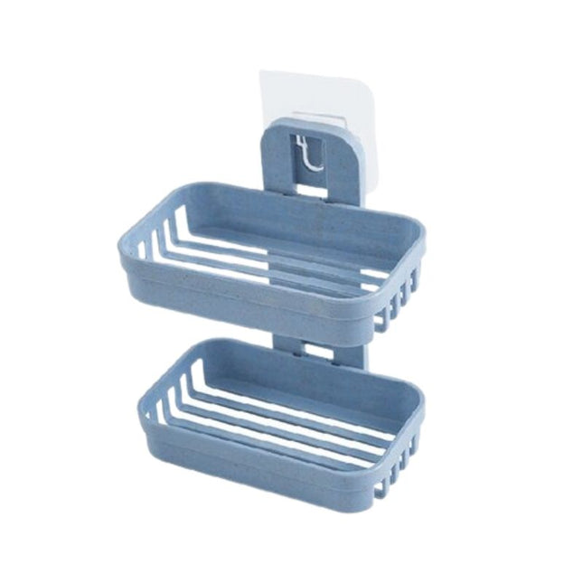 Doppel-Seifenhalter für Wand ohne Bohren