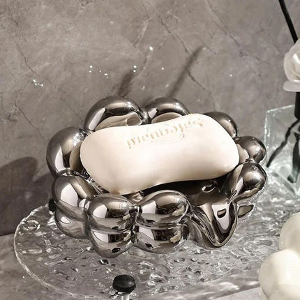 Keramik Seifenschale in Wolken-Design