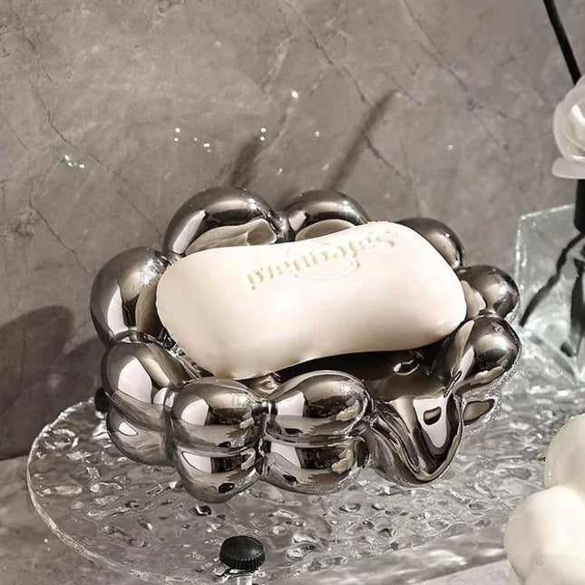 Keramik Seifenschale in Wolken-Design