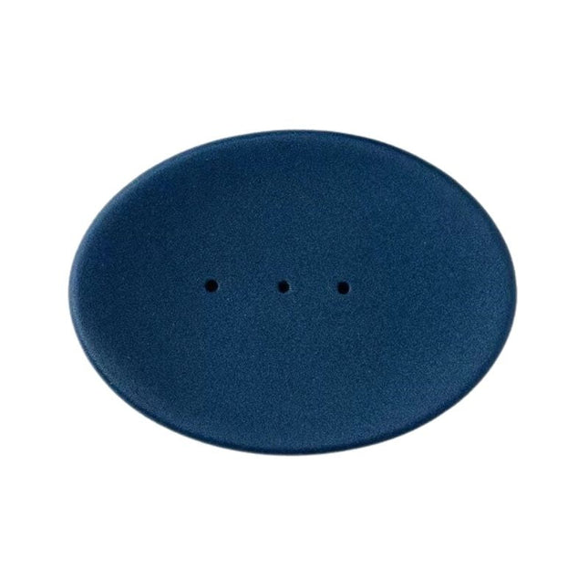 Ovale Keramik-Seifenschale mit Löchern