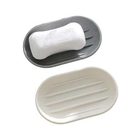 Ovale Seifenschale aus recyceltem Kunststoff