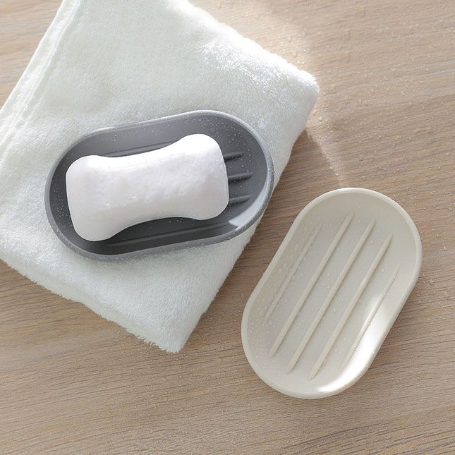 Ovale Seifenschale aus recyceltem Kunststoff