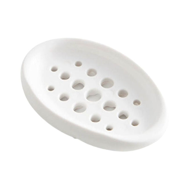 Ovale Seifenablage aus Silikon rutschfest