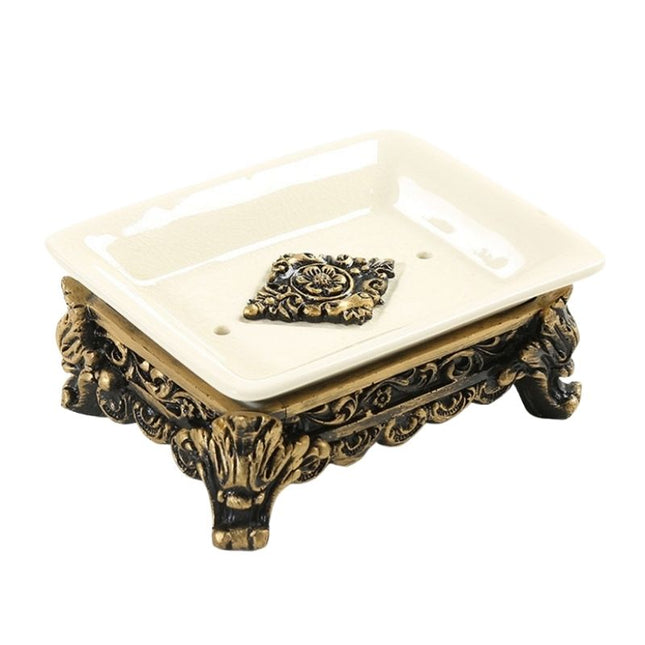 Vintage Seifenschale aus Kunstharz