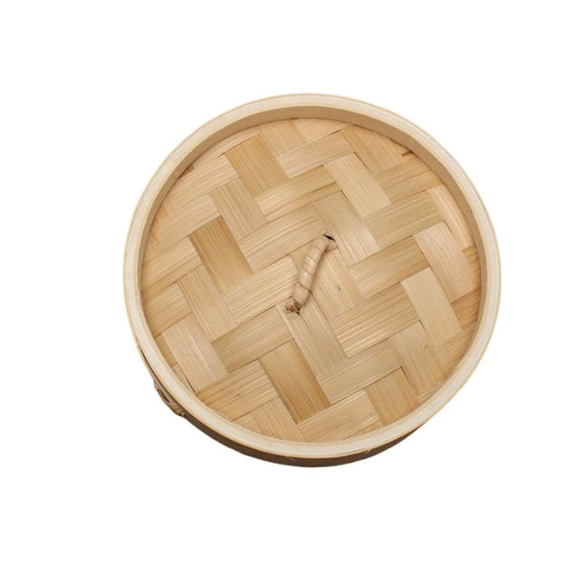 Runde Bambus Seifendose für Reisen