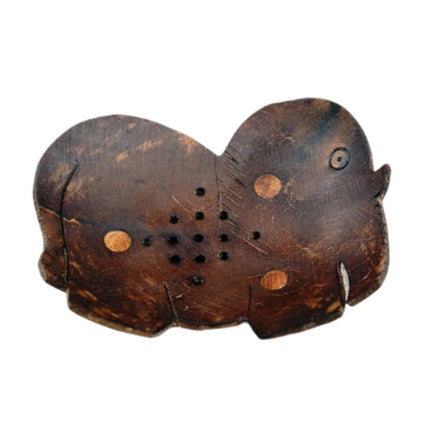 Seifenschale Elefant aus echtem Kokosnussholz