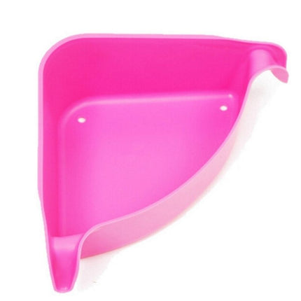 Eckablage für die Dusche mit Saugnapf