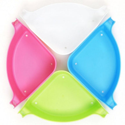 Eckablage für die Dusche mit Saugnapf