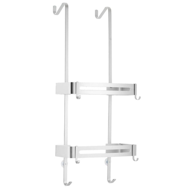 Duschregal Edelstahl zum Hängen schwarz