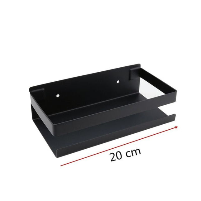 Schwarzes Design Duschregal für Badezimmer