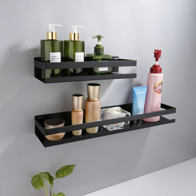 Schwarzes Design Duschregal für Badezimmer