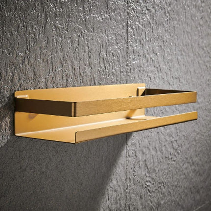 Goldenes Design Duschregal zur Wandmontage