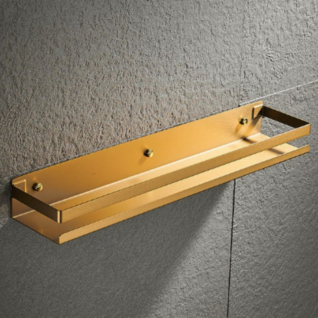 Goldenes Design Duschregal zur Wandmontage