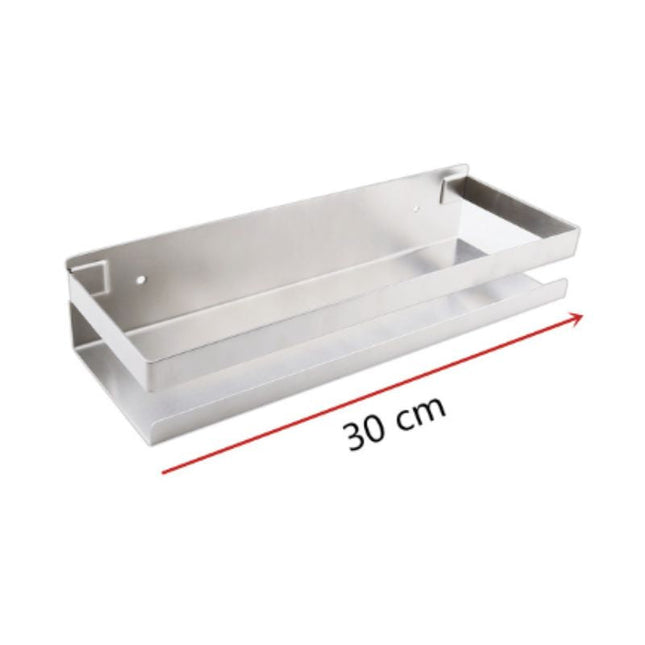 Modernes Duschregal aus Edelstahl 20cm